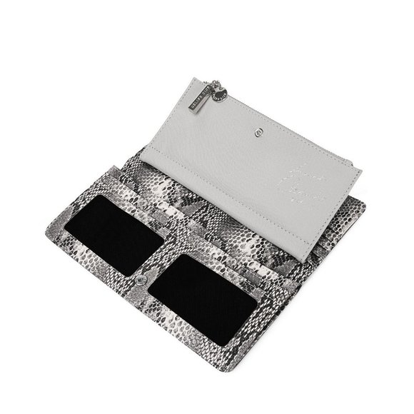 Celine Triomphe Card Holder: Features and Insights | TikTok Celine Dion Collection Duo Wallet | Black - Small